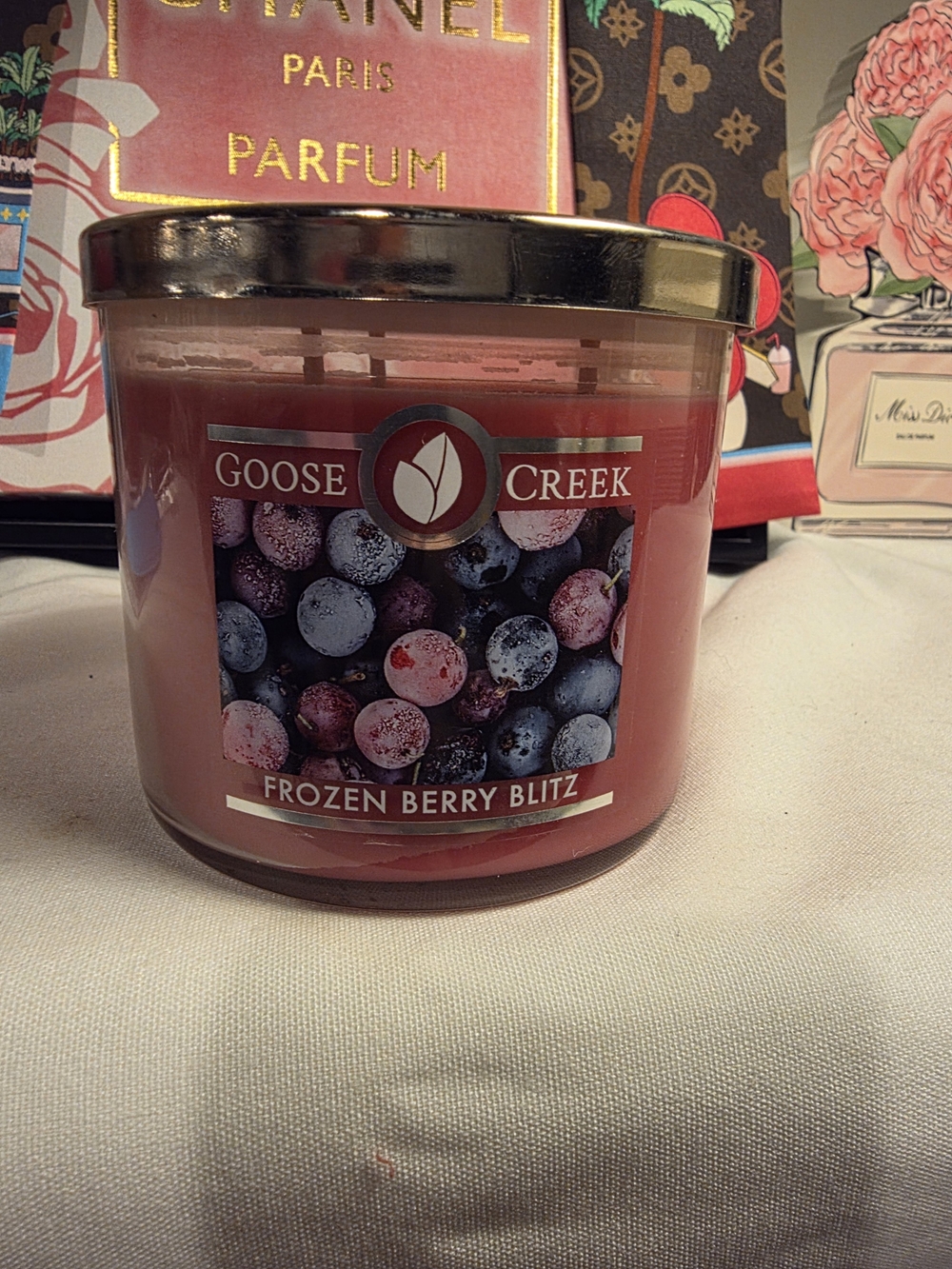 Goose Creek Frozen Berry Blitz Candle